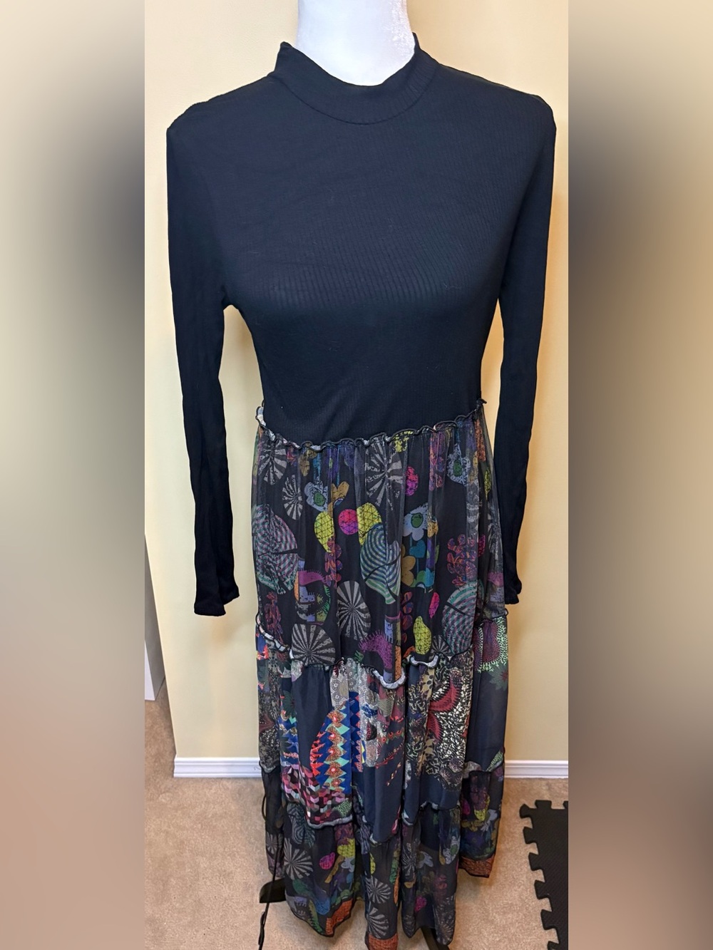 Desigual dress with Bright Abstract Print